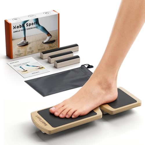 Ankle Balance Board – Single-Leg Stability Trainer for Foot Strength, Posture Correction, Sprain Recovery & Plantar Fasciitis Relief, Home Gym & Ankle Mobility Board