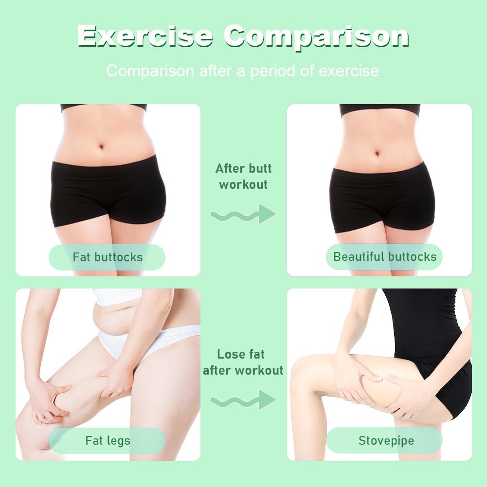 Women’s Thigh Exerciser – No-Setup Pelvic Floor Trainer for Postpartum Recovery, Inner Thigh Toning & Hip Training with Enhanced Resistance, Kegel Exerciser for Home Gym