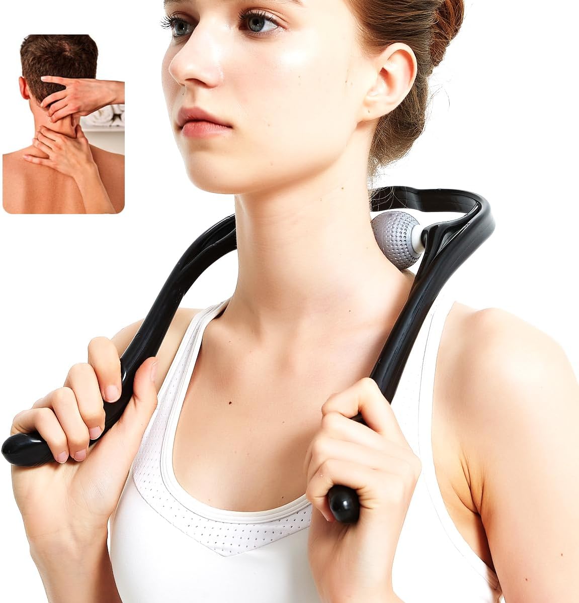 Shiatsu Neck & Shoulder Massager — Deep Tissue Relief for Neck, Back & Legs