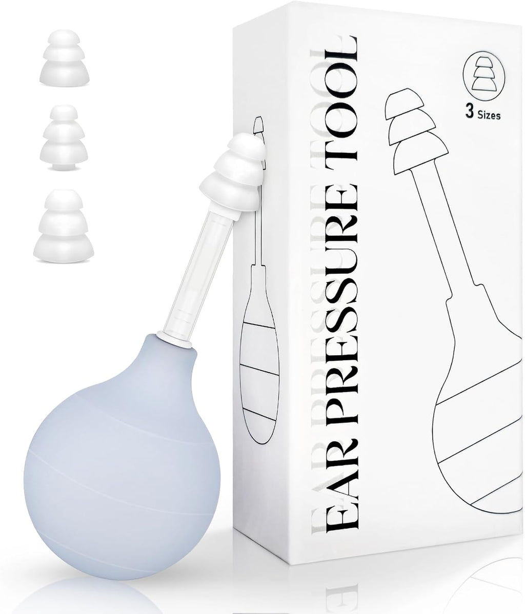 Natural Ear Pressure Relief Device — Instant, Lasting Relief for Ear Pain, Migraine and Headaches via Targeted Inner Stimulation