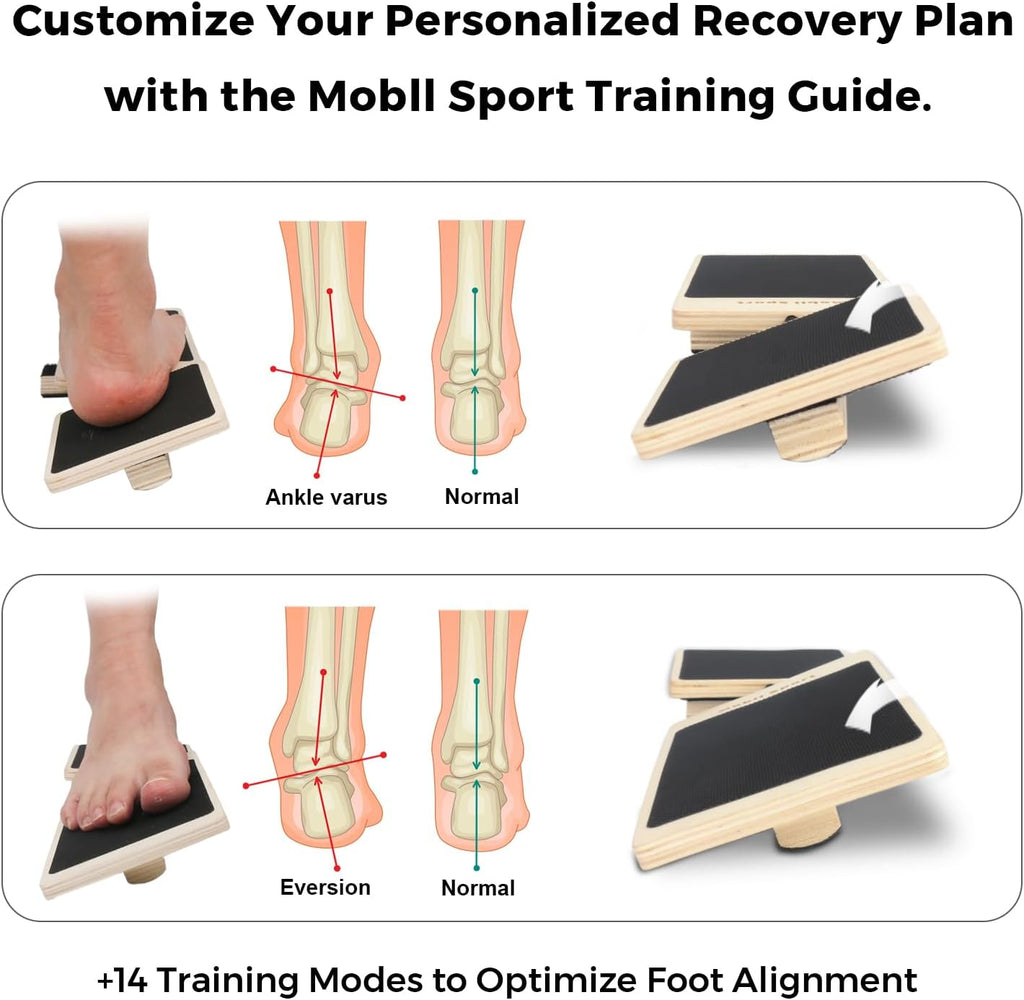 Ankle Balance Board – Single-Leg Stability Trainer for Foot Strength, Posture Correction, Sprain Recovery & Plantar Fasciitis Relief, Home Gym & Ankle Mobility Board